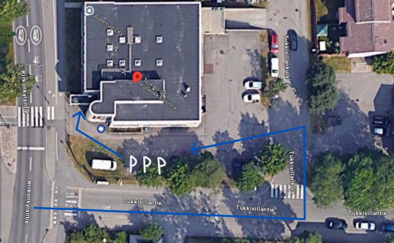 Näin löydät Kivilinnan myymälän