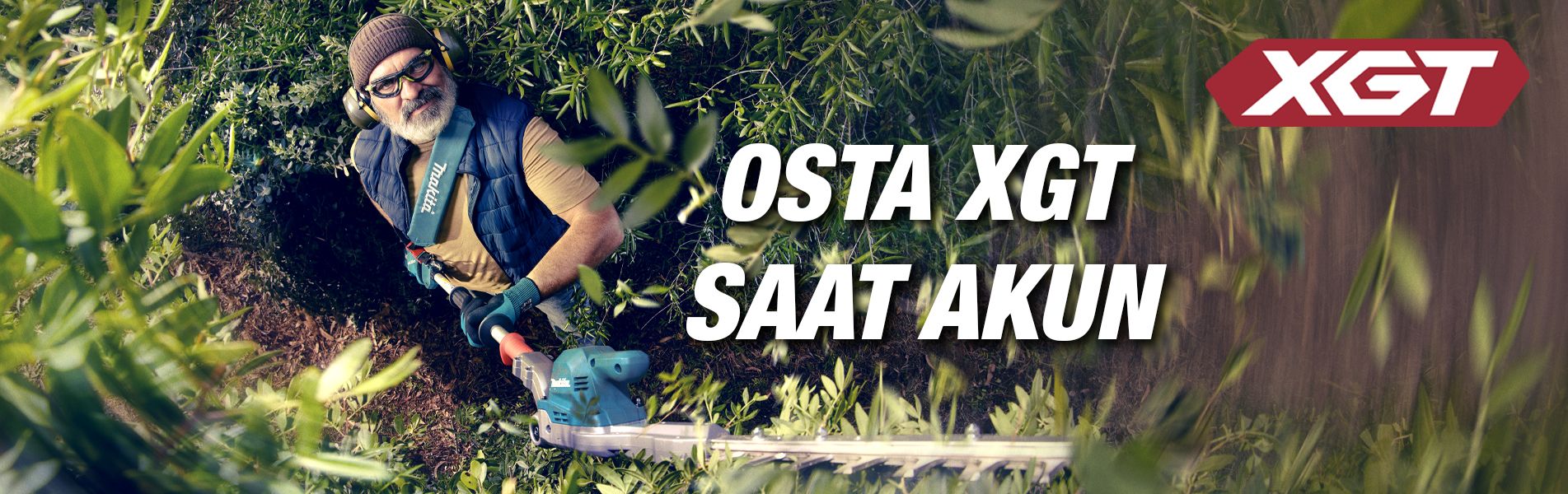 Makita XGT® Akkuetu – Tehoa työhön kaupan päälle!