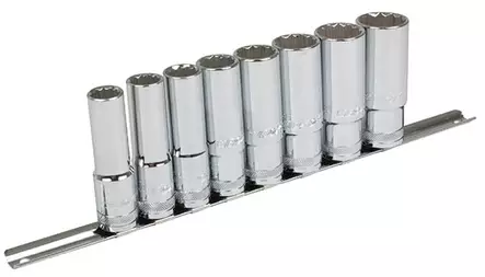 BOXO Hylsysarja 1/2" PitkÃ¤t | 13-24mm (8-osainen) - 1/2" Hylsysarjat - 104120 - 1