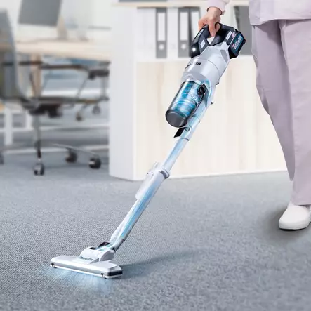 Makita CL003GZ04 Varsi-imuri XGT 40V Valkoinen â€“ Integroitu sykloni, 200 mbar alipaine ja tyylikÃ¤s viimeistely - Makita akkuimurit - CL003GZ10 - 2