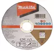 Makita Katkaisulaikka Ø125x1,0 RST, 12kpl/pkt (E-03040-12) - Tarkkaa ja nopeaa katkaisua INOXille! - Katkaisulaikat - 104320 - 1