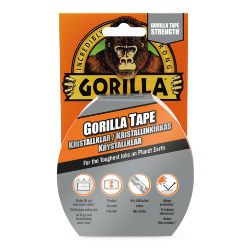 Gorilla l=C3=A4pin=C3=A4kyv=C3=A4 korjausteippi - Gorillateipit ja ilmastointiteipit - WD66300000 - 1