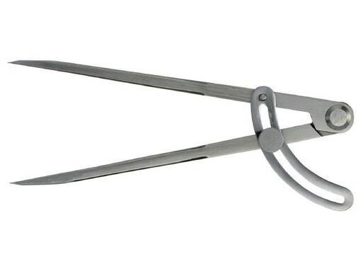 Kärkiharppi asetinkaarella 150mm - Suorakulmat ja viivaimet - 104210 - 1