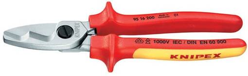 Knipex kaapelileikkurit 200mm  Ã˜20mm - Sivuleikkurit - 104200 - 2