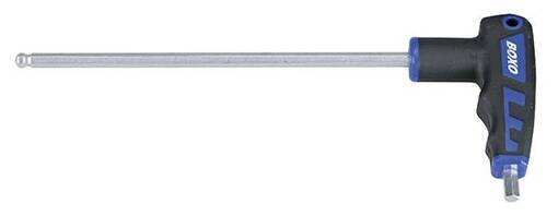 Boxo kuusiokoloavain L-kahvalla 6x256mm - T-kahvalliset avaimet - 101040 - 1