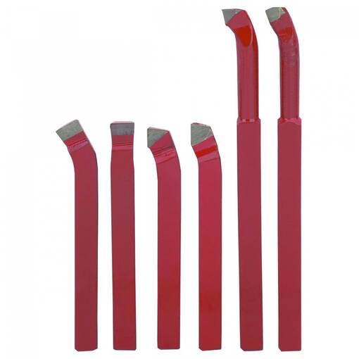 Sorvinteräsarja 6-osainen 8mm - Terät ja lastuamistyökalut - 102490 - 1