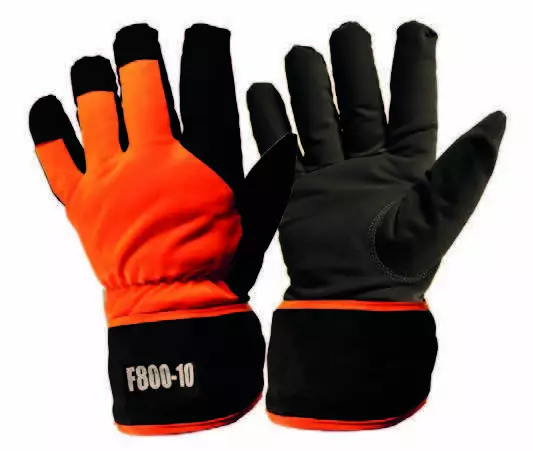 LÃ¤mpÃ¶vuorellinen TyÃ¶hanska Black-tex - Suojaa kÃ¤tesi kylmÃ¤ltÃ¤ ja kulutukselta! - Työhanskat - F800 - 1