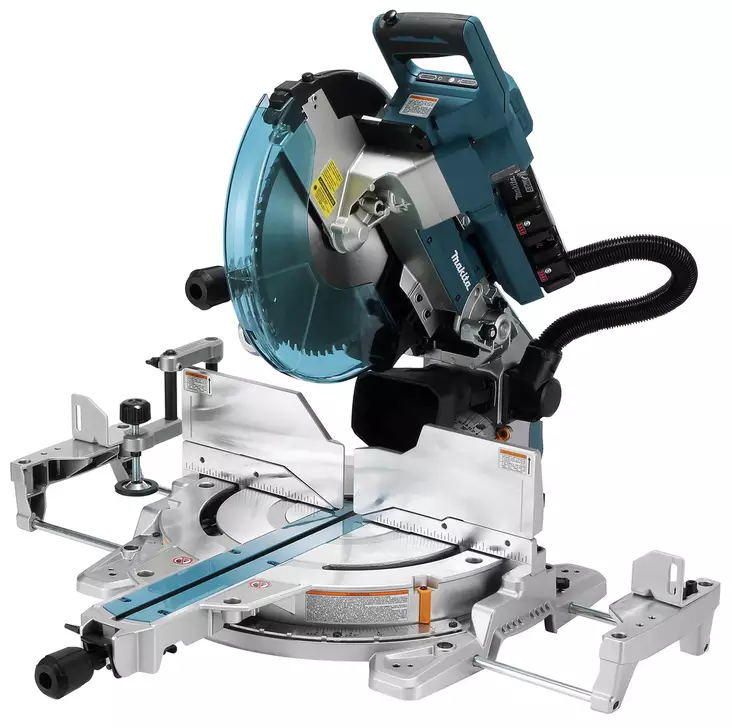 Makita Akkujiirisaha 2x18V LXT | DLS211ZU (305mm, AWS & Tilaa sÃ¤Ã¤stÃ¤vÃ¤ liuku) - Makita akkusirkkelit ja akkupyörösahat - 103920 - 2