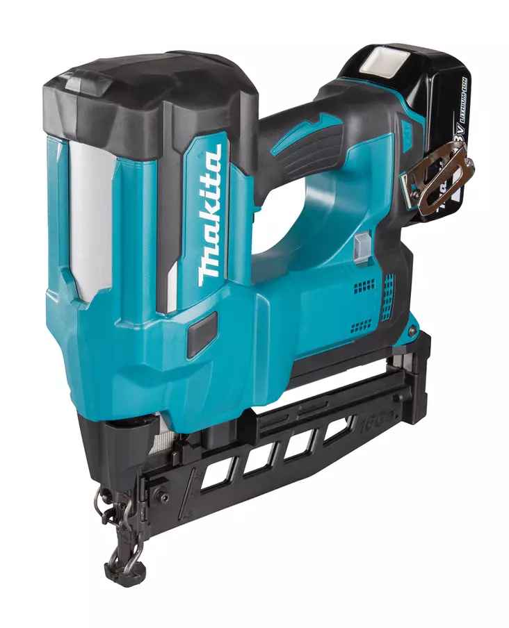 Makita Akkuviimeistelynaulain 18V LXT | DBN600ZJ (16Ga, Suora, 25â€“64 mm, Makpac) - Makita akkunaulaimet - 104430 - 2