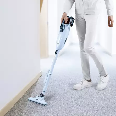 Makita CL001GZ11 Varsi-imuri XGT 40V Valkoinen â€“ 210 mbar imuteho, HEPA-suodatus ja huippuhiljainen hiiliharjaton moottori - Makita akkuimurit - CL001GZ11 - 2