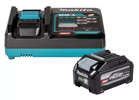 Makita PSKGRU1 PowerPack XGT 40V Max (1x 4,0Ah BL4040F + DC40RA pikalaturi) - Makita akkutyökalujen laturit - PSKGRU1 - 2