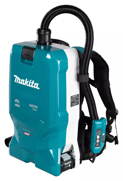 Makita VC012GZ Reppuimuri XGT 40V â€“ Langaton AWS-etÃ¤kÃ¤ynnistys, 6 l sÃ¤iliÃ¶ ja 200 mbar alipaine ammattikÃ¤yttÃ¶Ã¶n - Makita akkuimurit - VC012GZ01 - 1