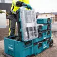 Makita MAKTRAK Lokerikko XL Matala | P-91051 (11 Lokeroa & Kirkas kansi) - Makita akkukoneiden varusteet - P-91051 - 2