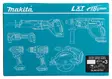 Makita DLX6141TX1 18V LXT -akkukonesarja (6 konetta, 3x 5.0Ah, DC18RC & kangaslaukku) - Makita Akkukonesarjat - DLX6141TX1 - 2