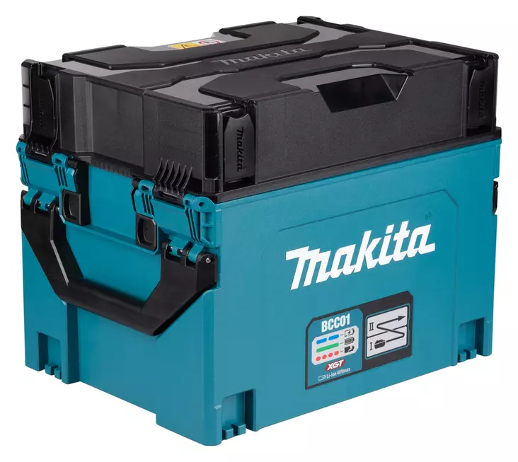 Makita LatausasMakita Latausasema XGT 40V Max | BCC01 (8-porttinen, Makpac-yhteensopiva)ema XGT, 8 porttia BCC01 - Makita akkutyökalujen laturit - BCC01 - 1