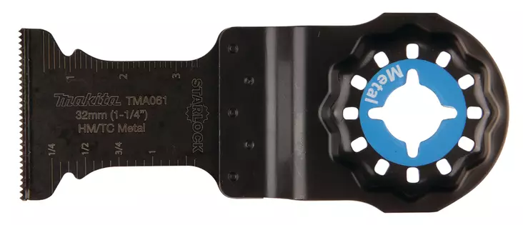 Makita Sahanterä 32 mm Starlock (B-64951) - Monitoimikoneen tehokas terä vaativiin leikkauksiin - Monitoimikoneen sahanterät upotukseen - 104091 - 1