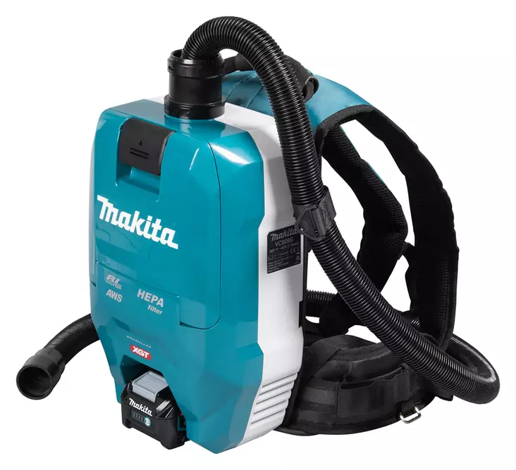 Makita VC009GZ Reppuimuri XGT 40V – AWS-langaton etäkäynnistys, HEPA-suodatin ja 180 mbar alipaine - Makita akkuimurit - VC009GZ01 - 1