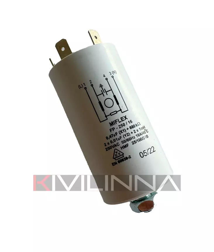 Pullman Ermator Kondensaattori | 590427201 (S26, S36, S2800) - Imuritarvikkeet - 590427201 - 1