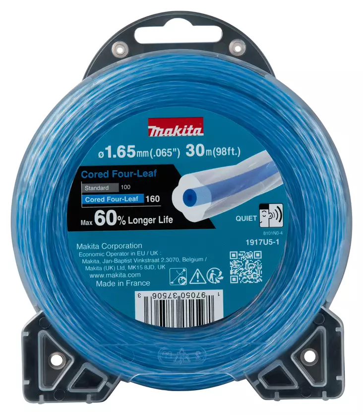 Makita Trimmerisiima 1,6 mm x 30 m (1917U5-1) | Neliapila - Pihakoneiden varaosat ja tarvikkeet - 1917U5-1 - 1