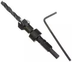 Wolfcraft Senkkauspora 4.5 / 12mm - Täydellinen 5-6 mm:n senkkikantaruuveille - Poranterät puulle - 102961 - 1