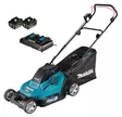 Makita DLM432PT2 Akkuruohonleikkuri Paketti - Tehokasta ja vaivatonta nurmikonhoitoa! - Ruohonleikkurit - DLM432PT2 - 1