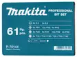 Makita Ruuvikärkisarja 61-osaa (P-70144) - Ruuvauskärjet - 105102 - 2