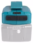 Makita USB-Akkuadapteri ADP05 – LXT 14,4V / 18V Virtalähde - Makita lisätarvikkeet akuille - 106032 - 4