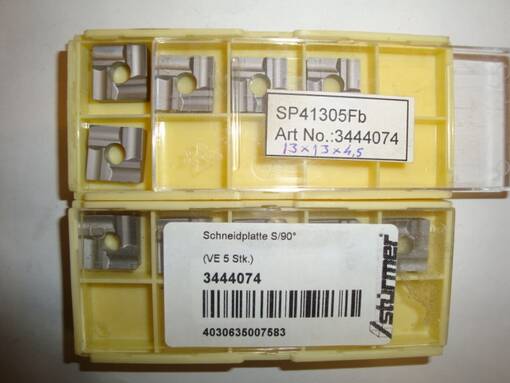 Sorvinterät, palaterät, neliö SP41305Fb - Terät ja lastuamistyökalut - 102632 - 1