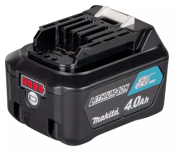Makita BL1041B Li-ion akku 12V Max CXT / 4,0Ah varaustilan näytöllä (197406-2) - Makita CXT (10,8V / 12V) akut - 106002 - 1
