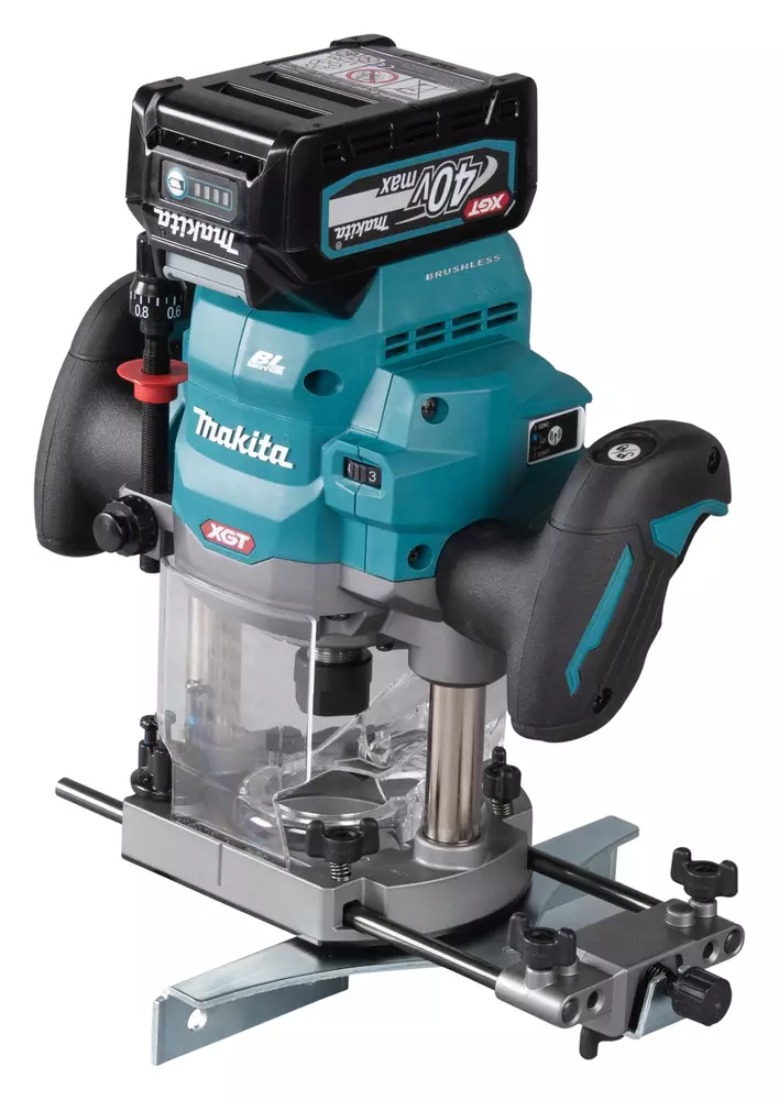 Makita RP001GZ02 AkkuylÃ¤jyrsin 40V XGT | 12mm (AWS & Hiiliharjaton) - Makita Jyrsimet - RP001GZ02 - 1