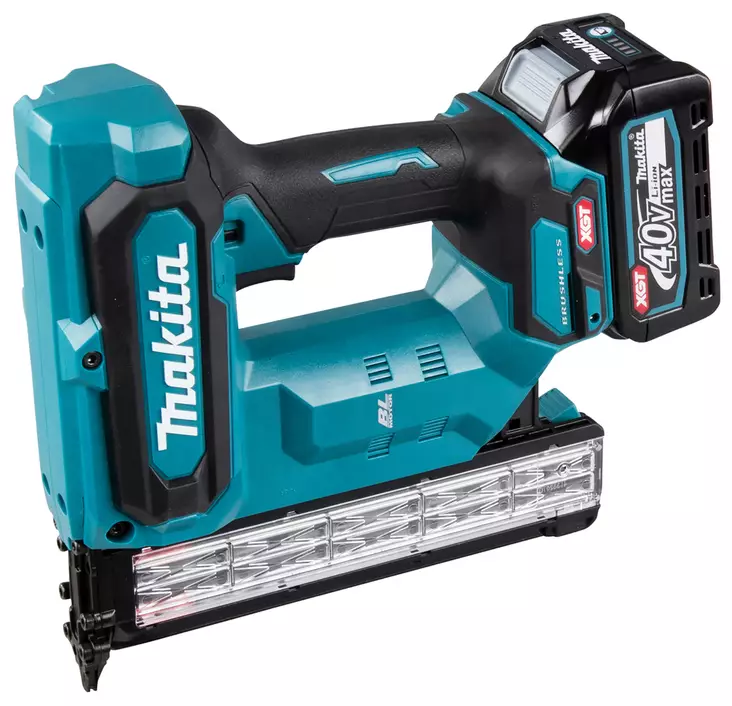 Makita Viimeistelynaulain XGT 40V | FN001GZ (18Ga, 15â€“40 mm, Hiiliharjaton) - Makita akkunaulaimet - 104632 - 2
