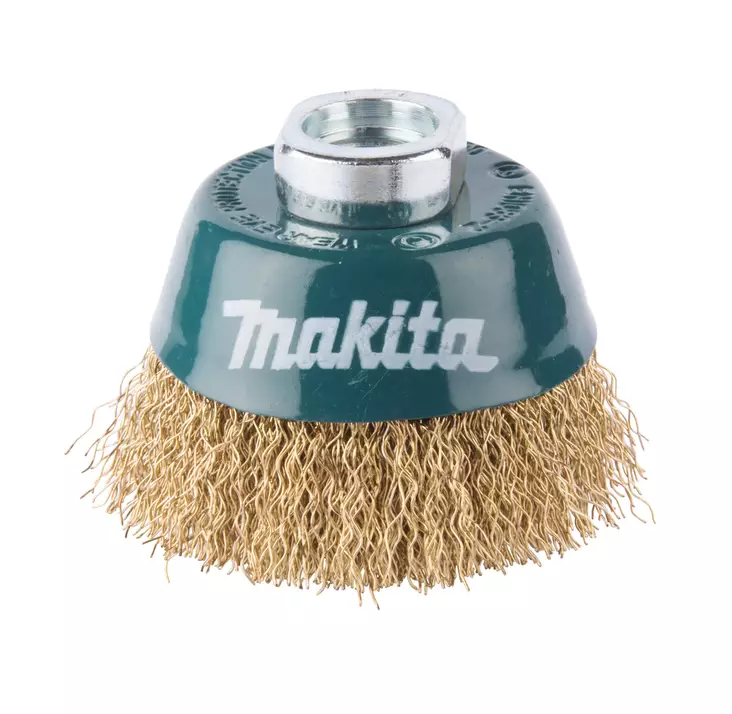 Makita TerÃ¤sharja 60mm x M14 viistetty kuppiharja D-39746 - Harjat kulmahiomakoneille - 101602 - 1