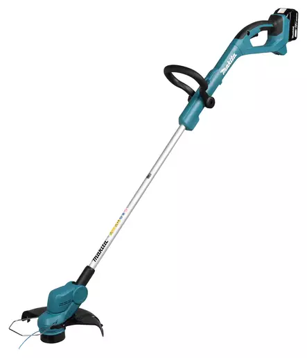 Makita Akkuruohotrimmeri LXT 18V 260mm | DUR193RT (Sis. 5.0Ah Akku & Laturi) - Siimaleikkurit ja raivaussahat - 104993 - 1