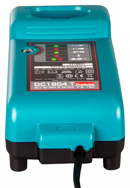 Makita Latauslaite Ni-MH / Ni-Cd | DC1804 (Vanhan sarjan 7.2V - 18V putkiakuille) - Makita akkutyökalujen laturit - 1163 - 2