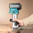 Makita RT001GZ KÃ¤sijyrsin XGT 40V â€“ Hiiliharjaton tarkkuustyÃ¶kalu 6/8 mm karalla ja AWS-valmiudella - Makita Jyrsimet - RT001GZ13 - 2