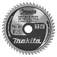 Makita PyÃ¶rÃ¶sahanterÃ¤ 136 x 20 x 1,6 mm Z-50 alumiinille (B-40303) - Pyörösahanterät alumiinille - 100303 - 1