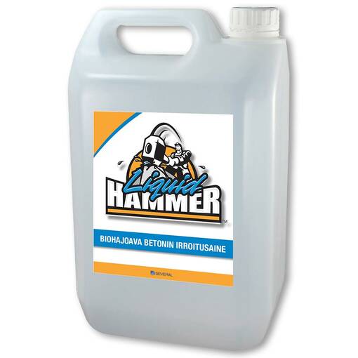 Biohajoava betonin irrotusaine 5 l Liquid Hammer vaahdotettava - Liimat ja massat - 105003 - 2