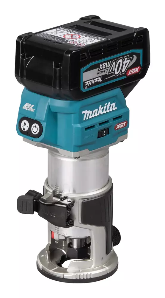 Makita RT001GZ KÃ¤sijyrsin XGT 40V â€“ Hiiliharjaton tarkkuustyÃ¶kalu 6/8 mm karalla ja AWS-valmiudella - Makita Jyrsimet - RT001GZ13 - 1