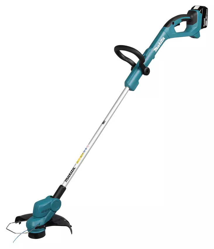 Makita Akkuruohotrimmeri LXT 18V 260mm | DUR193RT (Sis. 5.0Ah Akku & Laturi) - Siimaleikkurit ja raivaussahat - 104993 - 1