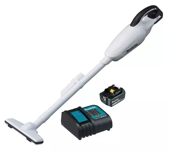 Makita Akkuvarsi-imuri LXT 18V | DCL180SFW (Sis. 3.0Ah akku & laturi) - Makita akkuimurit - 103503 - 2