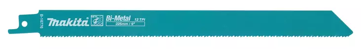 Makita Puukkosahanterä 225mm, Bi-metalli, 5 kpl (B-16776) - Puukkosahanterät metallille - 100203 - 1