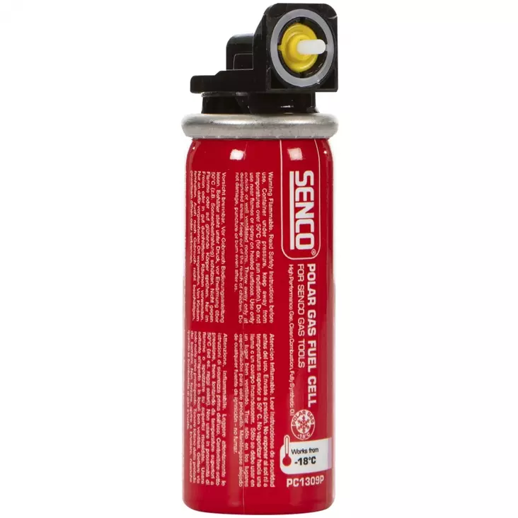 Senco Naulainkaasu 35ml / 18g | Polar Fuel Cell (-18Â°C) - Paineilmanaulaimen kaasut - 104643 - 1