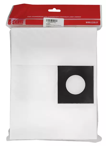 Clen Nestesuodatinpussi 850x470 mm | 5kpl/pkt (SUB 629 STEEL) - Imuritarvikkeet - 104904 - 1