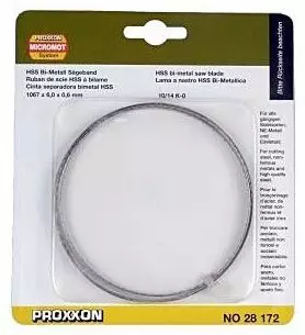 Proxxon Bi-metalliterÃ¤ (28172) - Tarkkuuskoneen vannesahanterät - 103654 - 2