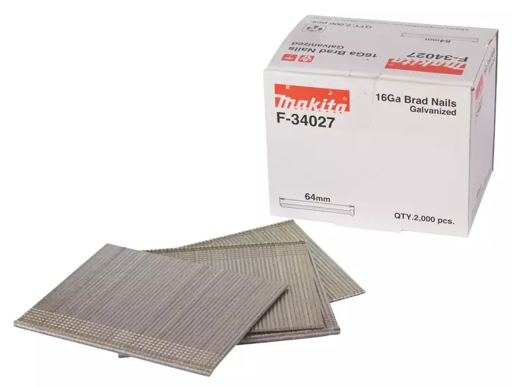 Makita Erikoispitkä Viimeistelynaula 16G | 1,6x64mm | F-34027 - Naulaimen naulat ja hakaset - 104474 - 1