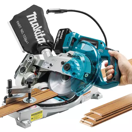 Makita Akkujiirisaha 18V LXT | DLS600Z (165mm, Laser & ErittÃ¤in kevyt) - Makita akkusirkkelit ja akkupyörösahat - 103145 - 2