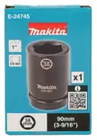 Makita E-24745 PitkÃ¤ Voimahylsy 1" / 38mm - Luotettavuutta ja KestÃ¤vyyttÃ¤ AmmattikÃ¤yttÃ¶Ã¶n - Konehylsyt 1" - E-24745 - 3