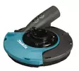 Makita Pölysuoja Ø125mm kuppilaikoille imuriliitännällä (191W06-8) - Makita Kulmahiomakoneiden varaosat - 104945 - 1