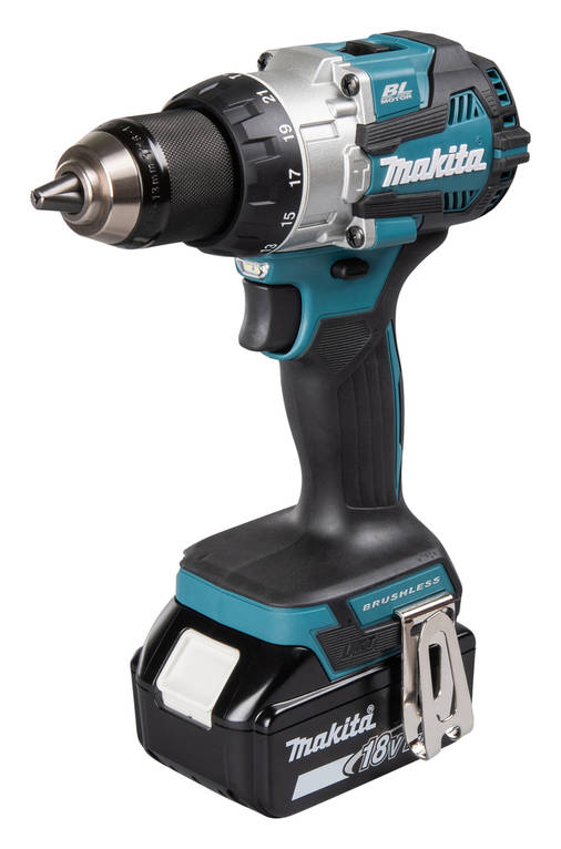 Makita Iskuporakone LXT sis. akut+laturi - Makita LXT 18V akkuporakoneet - DHP489RGJ - 1