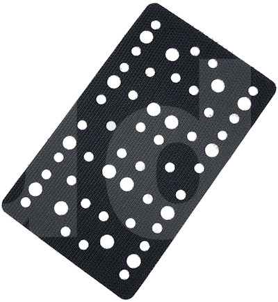 Suojalaippa 81x133mm, 1kpl - Hioma-alustat - 103585 - 1